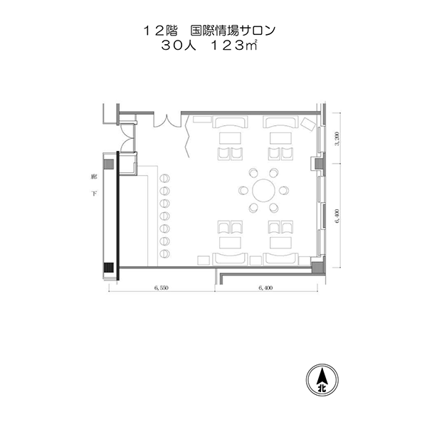 国際情場サロン平面図